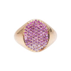 Emily P Wheeler Ombré 18-Karat Recycled Rose Gold Sapphire Ring