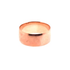 Georgianischer Hochzeitsring mit 8,3 mm breitem Original 1800''s Antike 8K