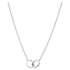 Cartier Small Love Necklace 18K White Gold