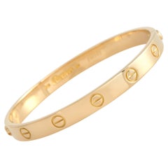 Cartier Love 18K Yellow Gold Bracelet