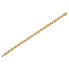 Tiffany & Co. Gold X-Gliederarmband