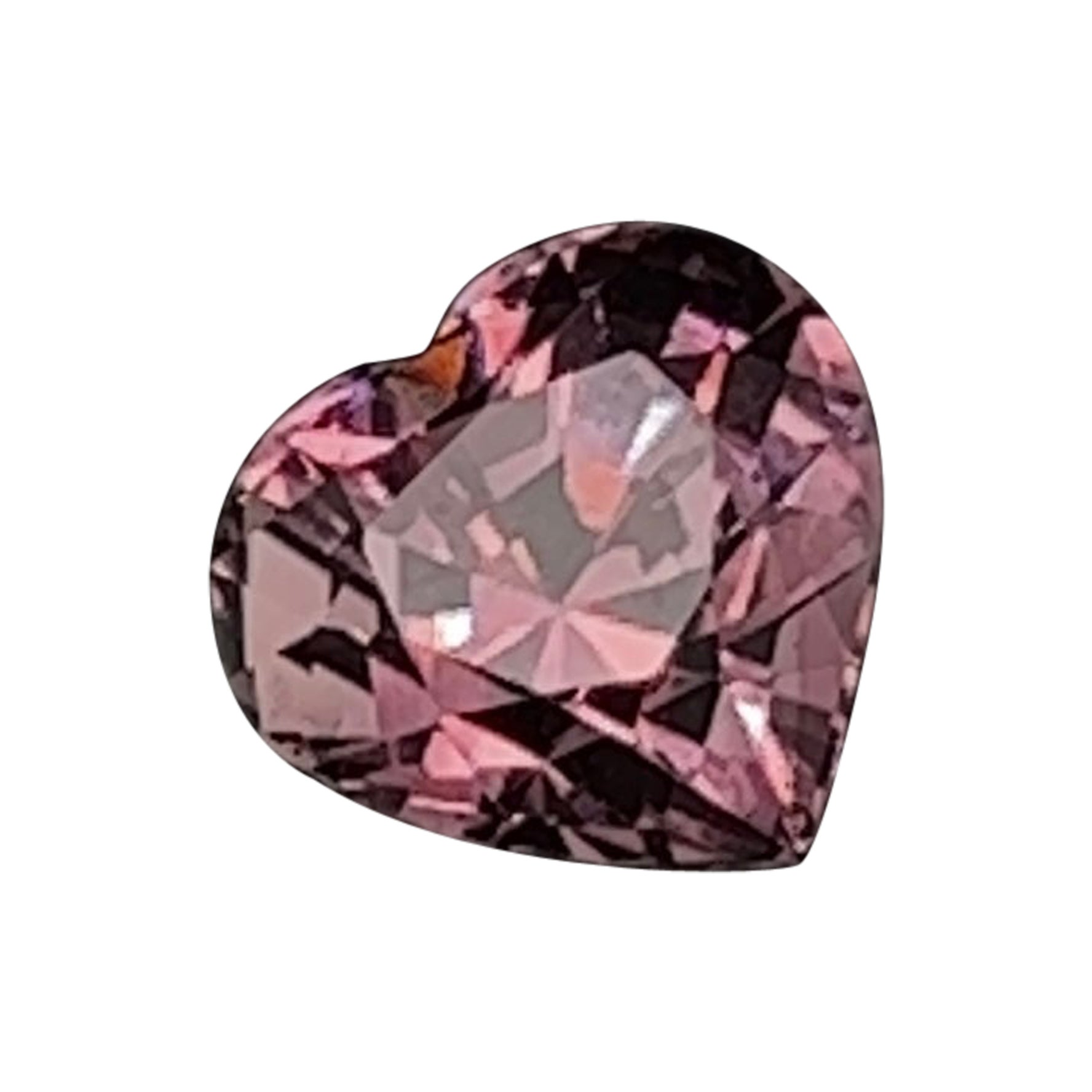 Pink Heart Tourmaline Loose Stone 2.92cts 'Many More' For Sale