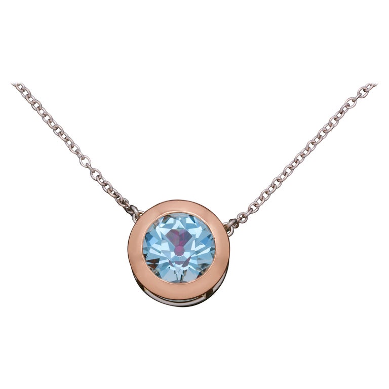 Aquamarine Necklace main image 1