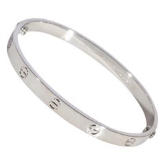 Cartier Love Bracelet in 18k White Gold