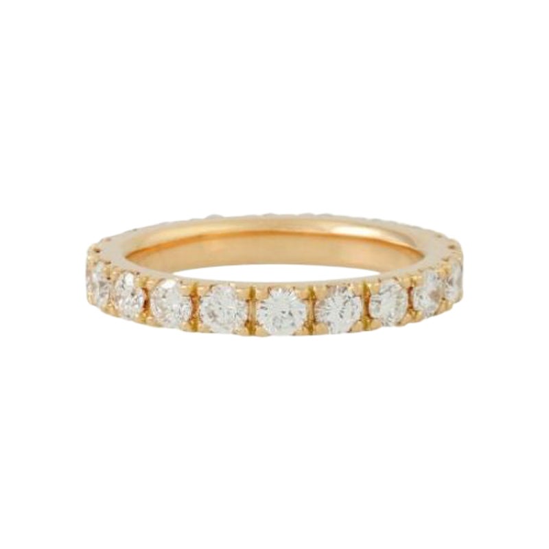 Eternity Ring, with 20 Diamonds For Sale at 1stDibs