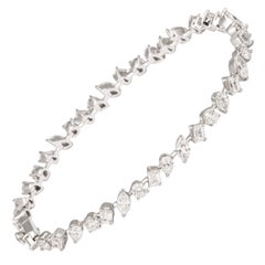 Retro Multi Shape Diamond Bracelet