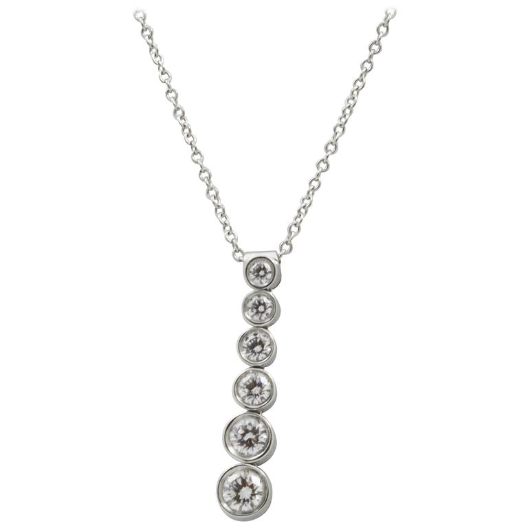 Tiffany and Co. Tapered Bezel Diamond 