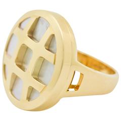 Vintage Classic Cartier 18 Karat Yellow Gold Pasha Ring