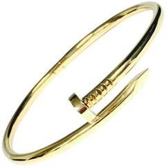 Cartier Juste Un Clou Yellow Gold Bracelet Size 21