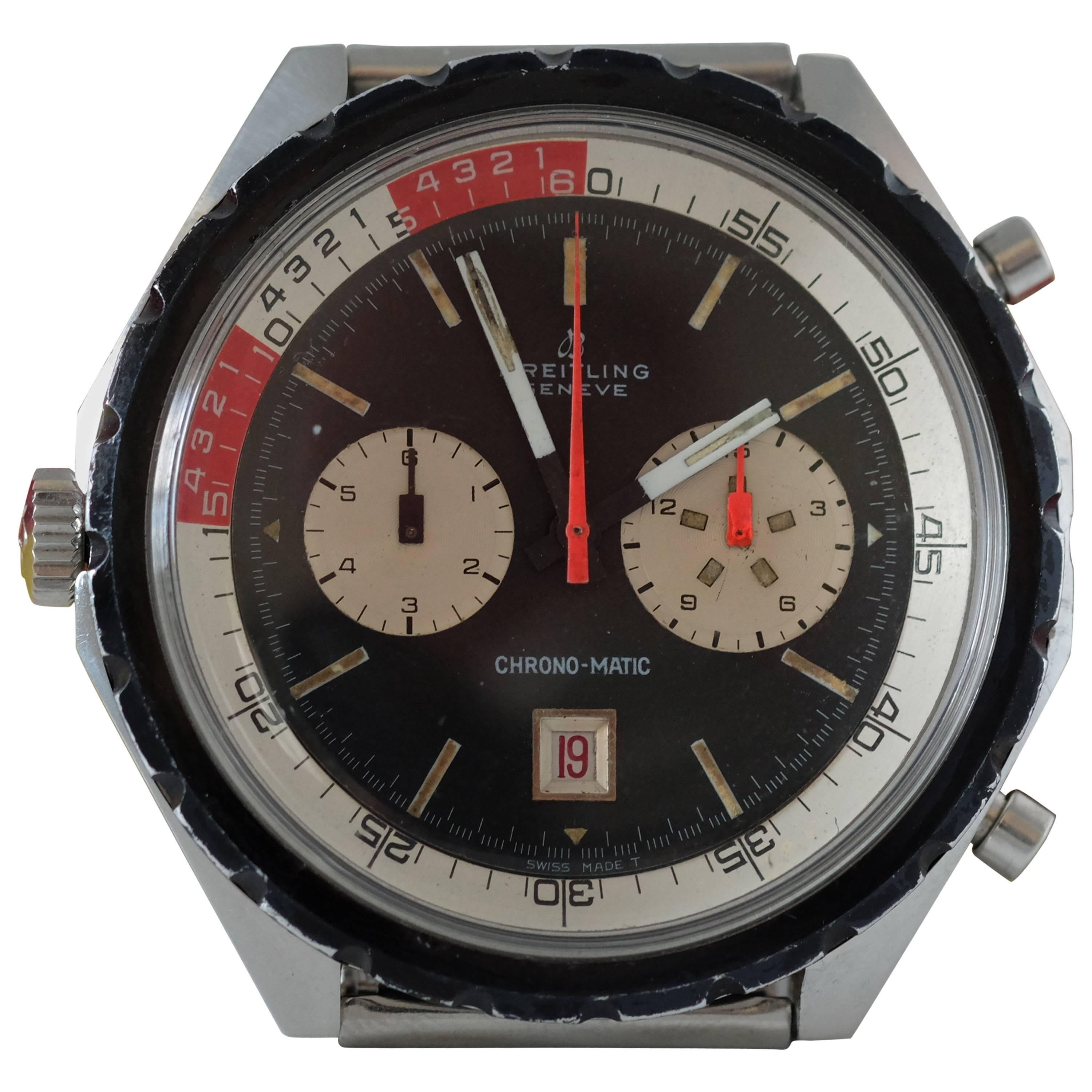 Vintage Breitling Yachting Chronograph For Sale