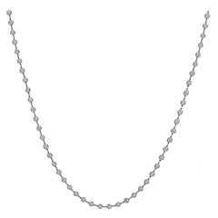13.96ct Diamond by the Yard Necklace