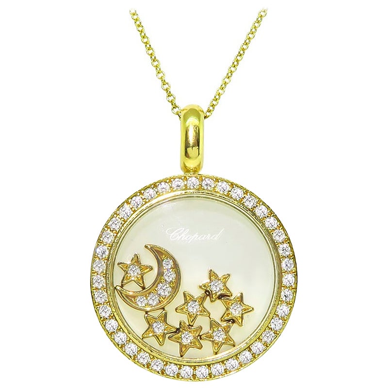 Chopard 1.00ct Diamond Pendant Necklace For Sale