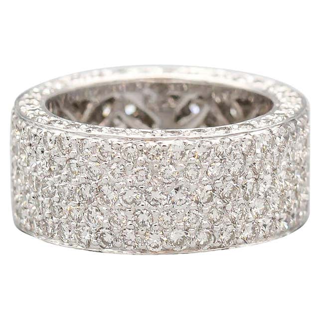 Chopard Ice Cube Diamond 18k Gold Band at 1stDibs | ice cube ring ...