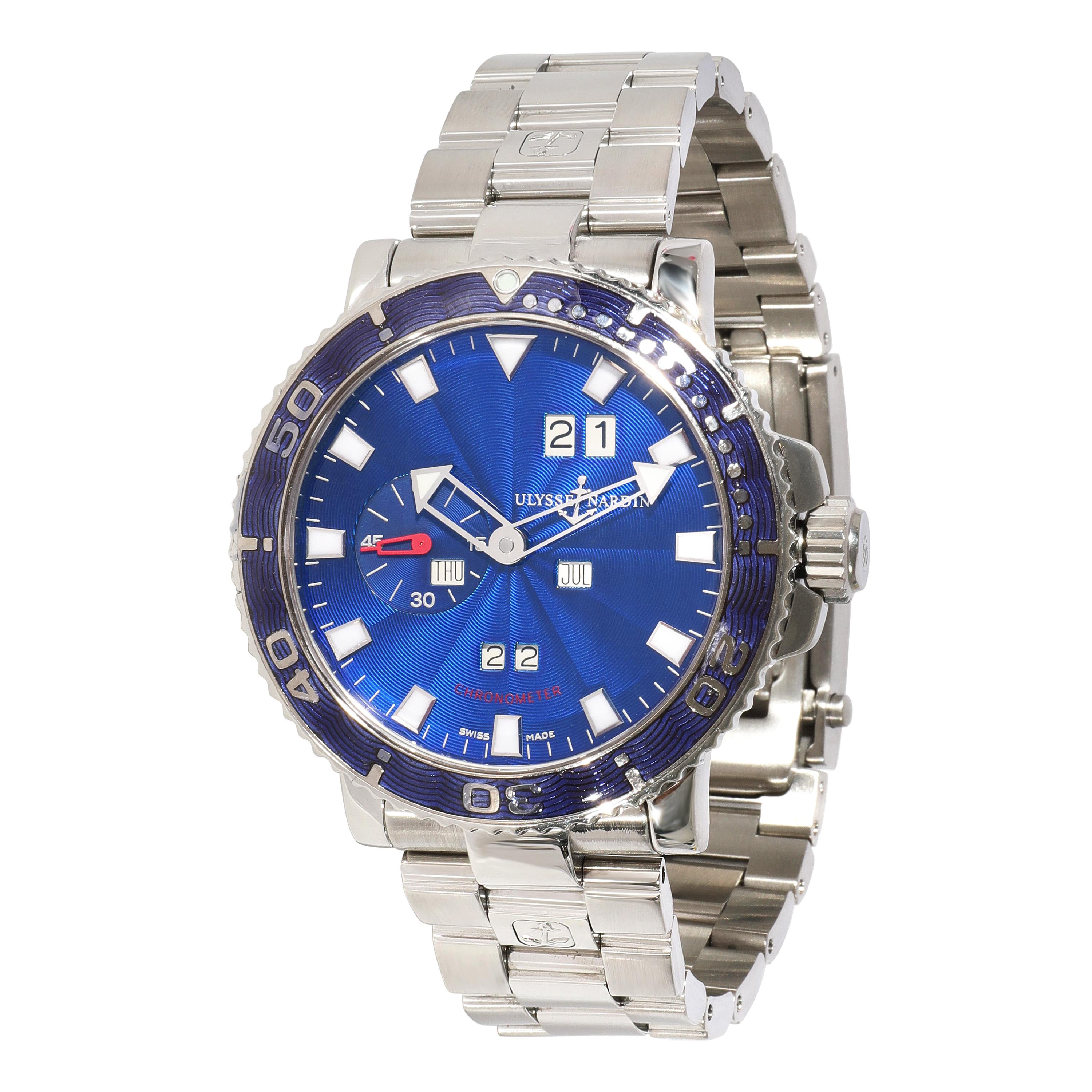 Ulysse Nardin Marine Aqua Perpetual 333-77 Men's Watch in Stainless Steel