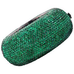 Emerald Bangle Bracelet 115 Carat