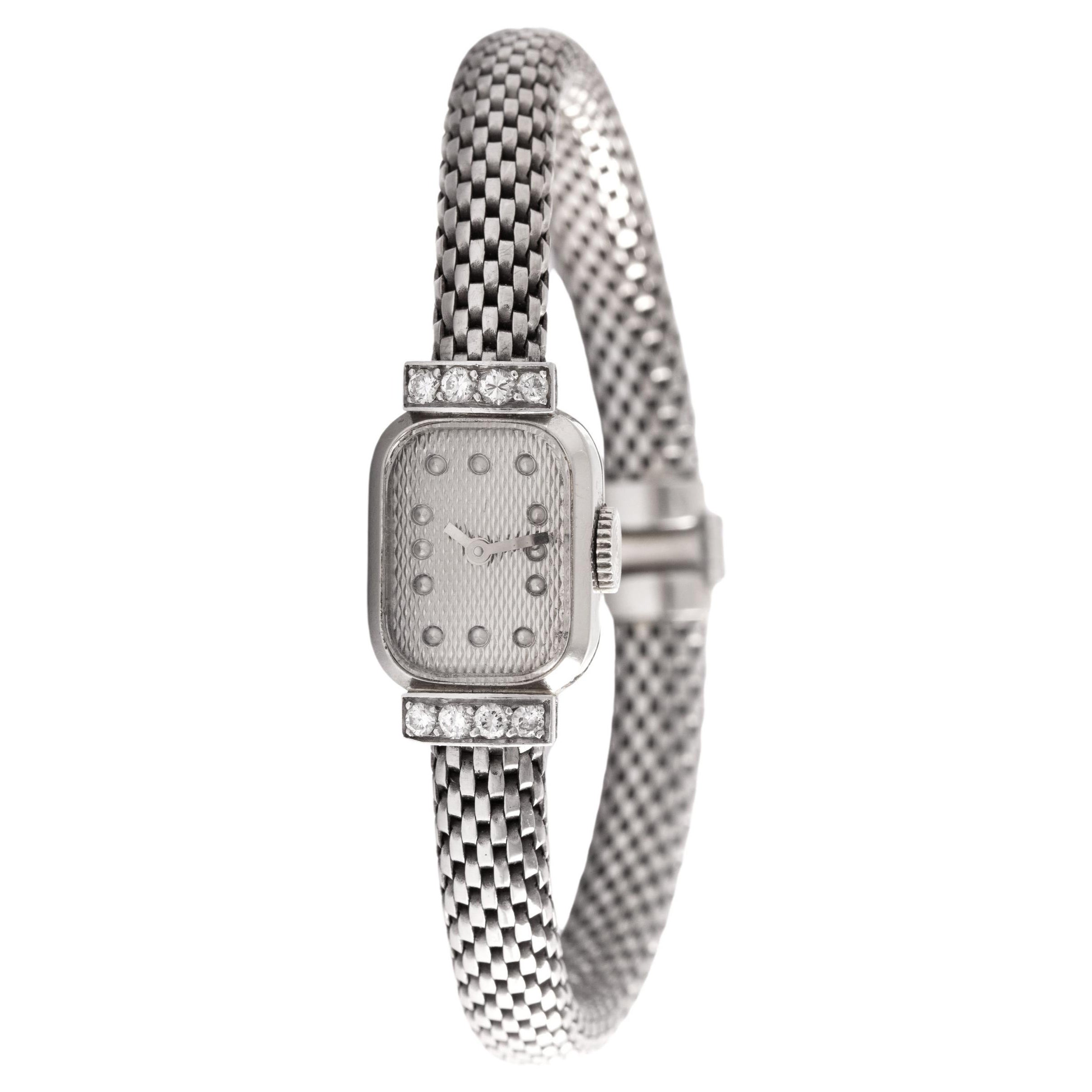 Montre-bracelet Boucheron Paris en or blanc et diamant