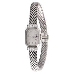 Boucheron Paris Diamond White Gold Wristwatch