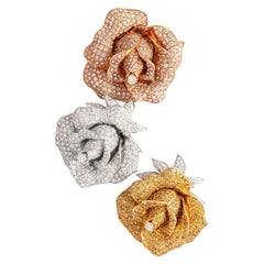 Broches en diamant Sabbadini