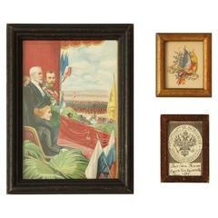 Three Commemorative Items of Franco-Russian Memorabilia, circa 1900 10