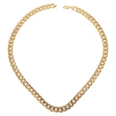 18ct Gold Curb Link Chain