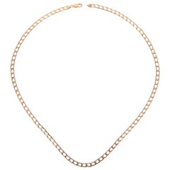 9ct Gold Square Curb Link Chain