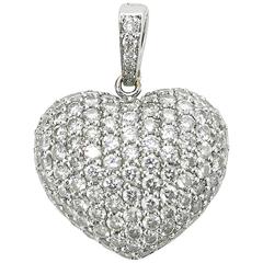 Diamond Gold Heart Pendant 11