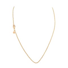 Victor Mayer Necklace Chain 18k Yellow Gold 46 cm Signature Gold Tag