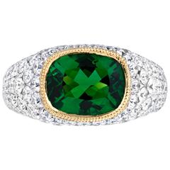 2.55 Carat Chrome Tourmaline Ring 12