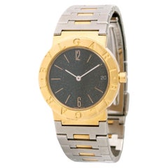 Bulgari BB 30 GSD in acciaio e oro giallo 18 carati