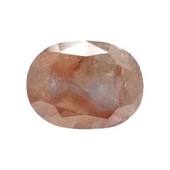 GIA 12,21 Karat Fancy Color Oval Form Loser Diamant, GIA