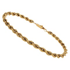 Rope Bracelet 14K Yellow Gold