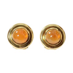 Tiffany & Co. Citrine Gold Earrings