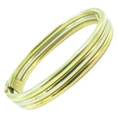 Cartier Tricolor Gold Bangle Bracelet