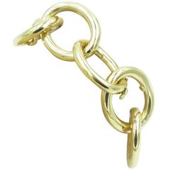 Faraone Menella Gold Link Bracelet.