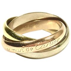 Cartier Must de Cartier Gold Trinity Rolling Rings