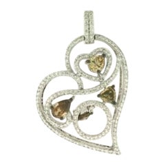 Le Vian Pendant featuring Chocolate Diamonds, Vanilla Diamonds