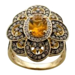 Le Vian Ring Featuring Cinnamon Citrine Chocolate Diamonds