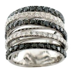 Le Vian Exotics Ring Featuring Blackberry Diamonds, Vanilla Diamonds