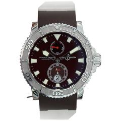 Ulysse Nardin Stainless Steel Maxi Marine Diver Automatic Wristwatch
