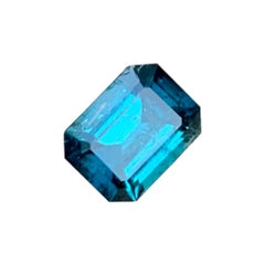 Magnifique pierre de tourmaline indicolite de 2,15 carats pour bijoux