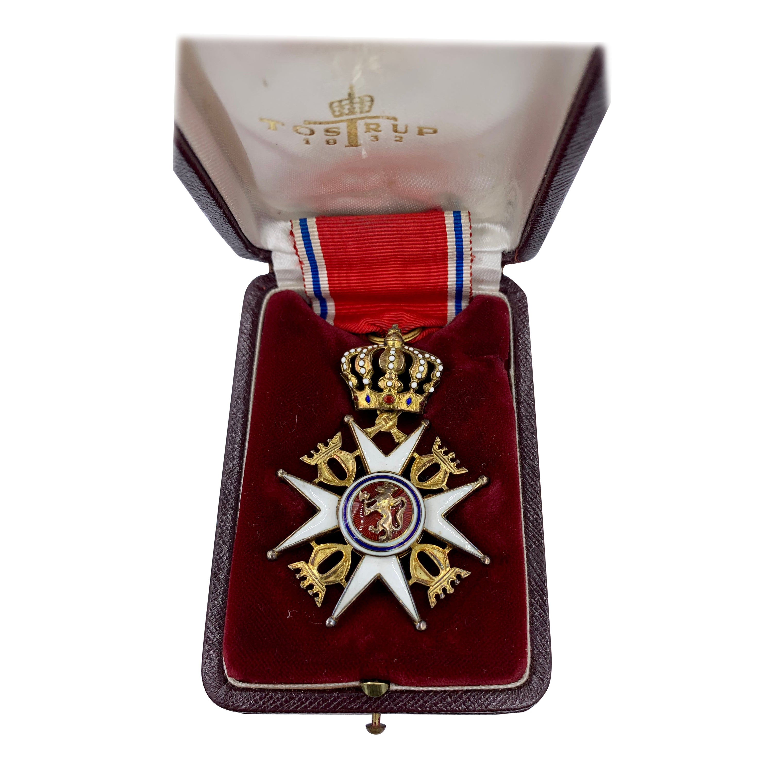 Royal Norwegian Order of Saint Olav Presented to Oscar Winner Celeste Holm For Sale