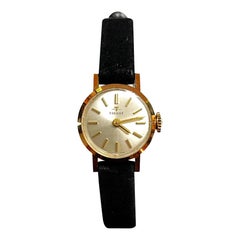 Vintage 1965 Swiss Ladies 18k Yellow Gold Manual Wristwatch 17 Jewels by Tissot