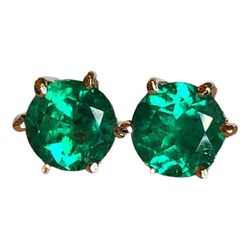GIA Certified Asscher Cut Diamond Stud Earrings For Sale at 1stDibs ...