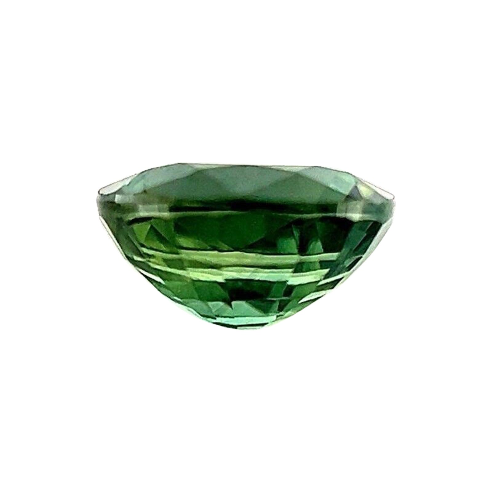 0.54ct Natural Blue Green Australian Sapphire Oval Cut Rare Gemstone VS For Sale