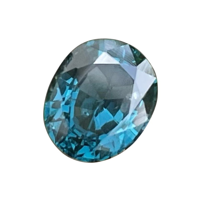 Ravissante bijouterie en spinelle naturelle bleu cobalt de 1,22 carat, pierres précieuses et spinelle 