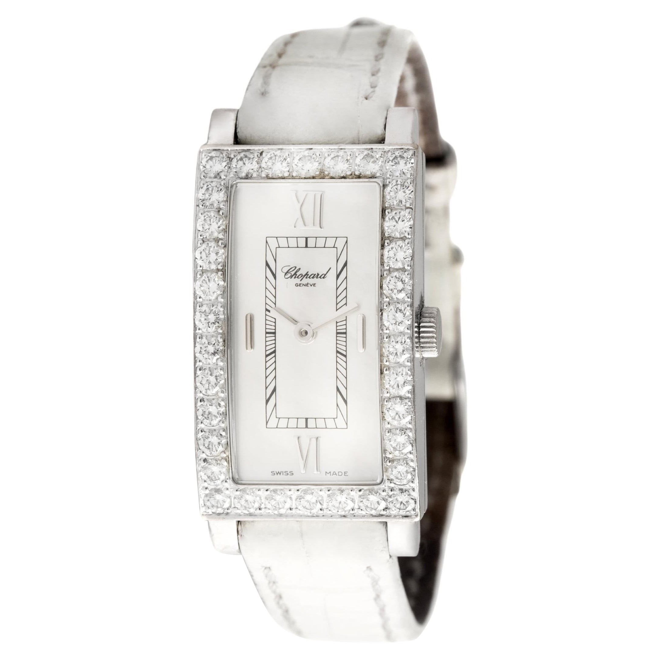 Chopard Montre-bracelet en or 18 carats et diamants