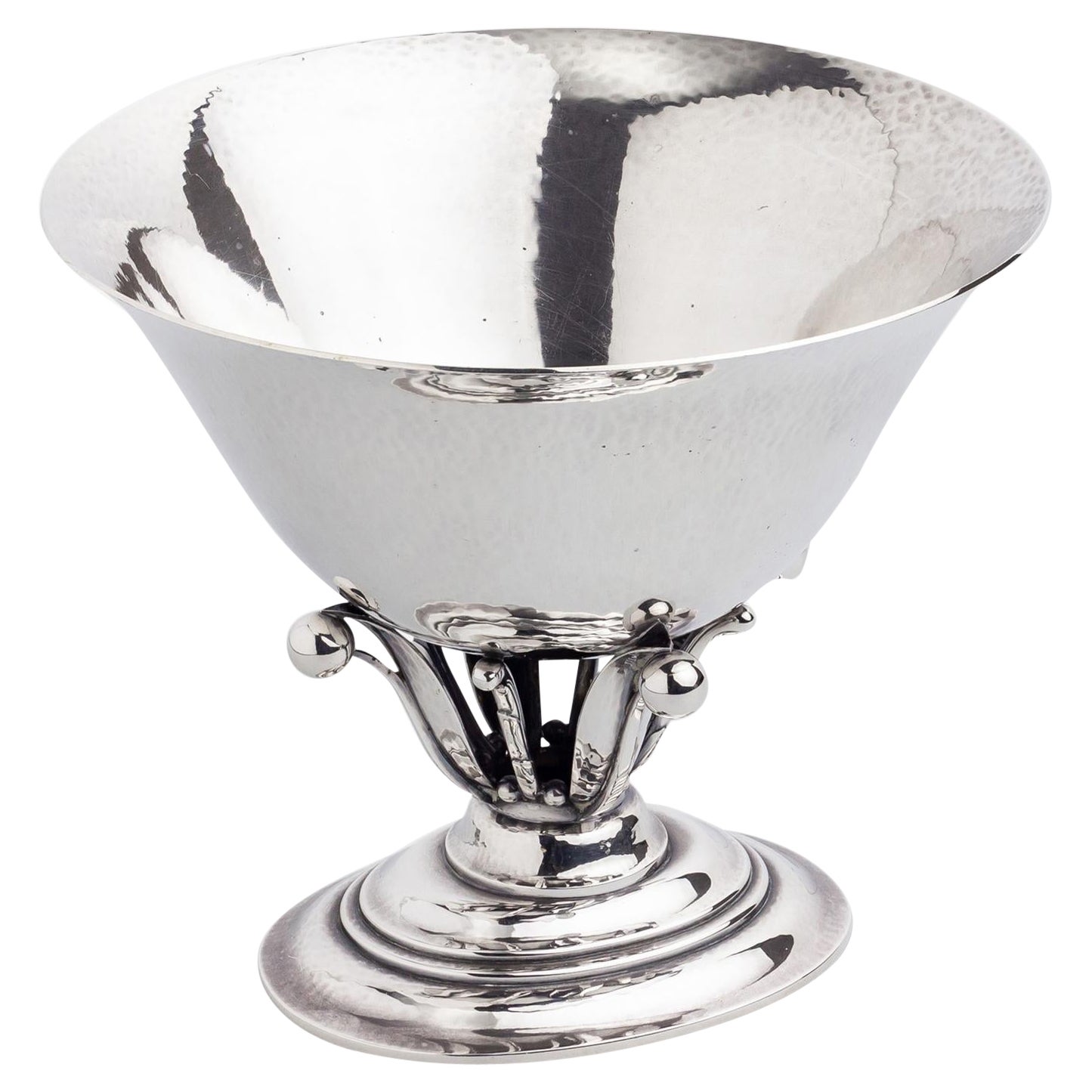 Georg Jensen, Sterling Silver Comport by Johan Rohde For Sale