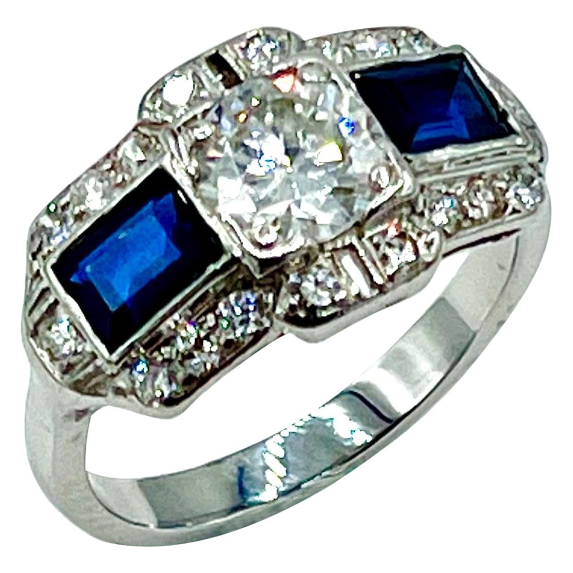 BETTERIDGE 10.18 Carat Round Brilliant Diamond Engagement Ring at 1stDibs