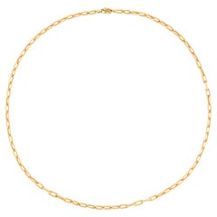 Cartier Gold 18K Chain Necklace