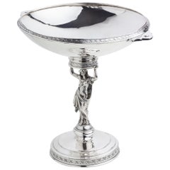 Sterling Tazza or Footed Comport Attributed to John R. Wendt, circa 1870